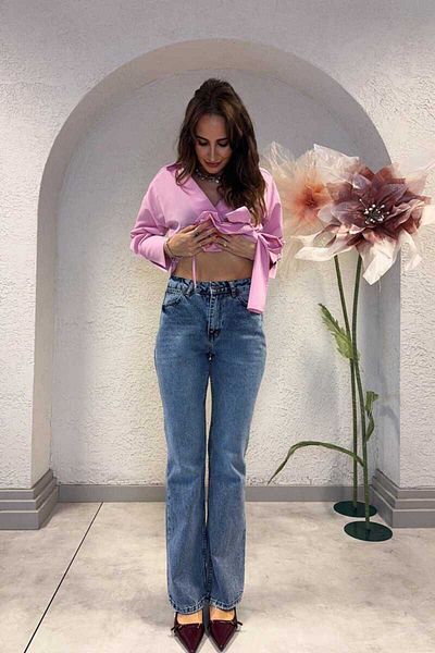 Clothing palette JEAN CU TALIE ÎNALTĂ