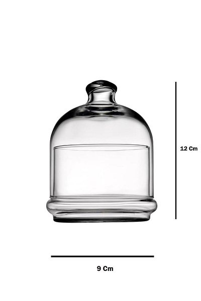 Paşabahçe Mini Basic Serving Bowl with Lid - 230 Cc1118527 96966 12x9 Cm