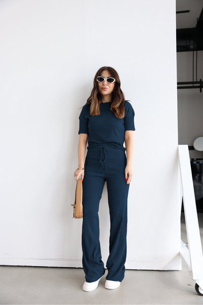 BayBayan Women's Summer Train Quality Corded Suit