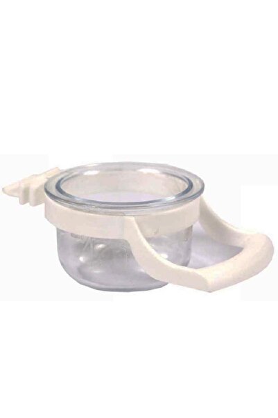 T-Pet وعاء طعام بمشبك مناسب للطيران (مع جثم)