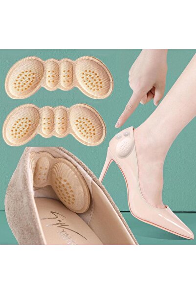 jetfast Black 6mm Shoe Heel Anti-Shock and Anti-Smashing Pad