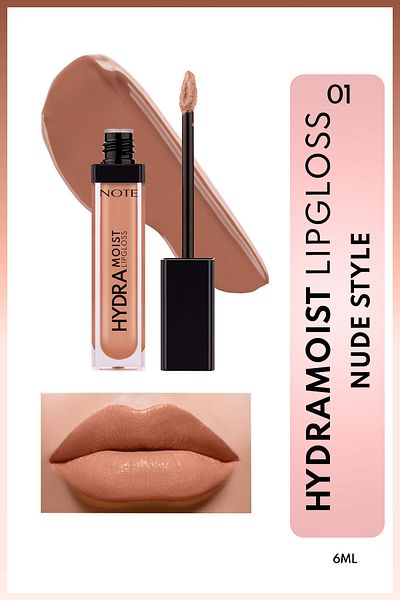 NOTE Hydramoist Lipgloss Moisturizing Lip Gloss - 01 Nude Style - Nude