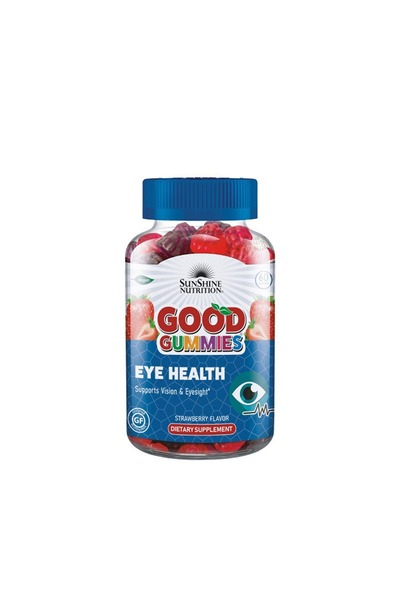 Sunshine Nutrition Nutrition Good Gummies Eye Health - Strawberry Flavor, 60 ...