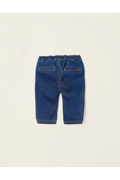 Ziddy Denim Trousers for Newborns, Blue
