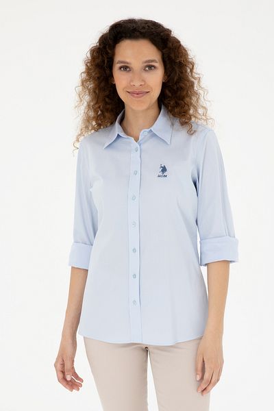 U.S. Polo Assn. Baza. Polo Assn. Cămașă cu mânecă lungă pentru femei 2086493