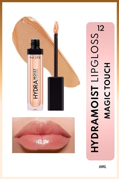 NOTE Hydramoist Lipgloss Moisturizing Lip Gloss - 12 Magic Touch - Shimmering