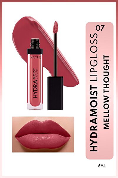 NOTE Hydramoist Lipgloss Nemlendirici Dudak Parlatıcısı - 07 Mellow Thought - Pembe