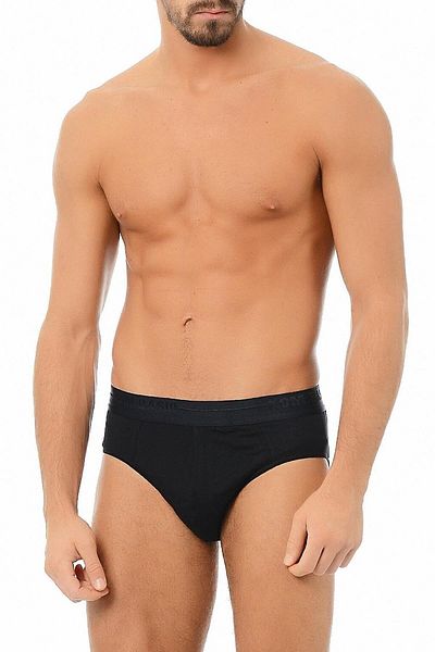 Kom Ανδρικό μαύρο slip Cuba 2 Li