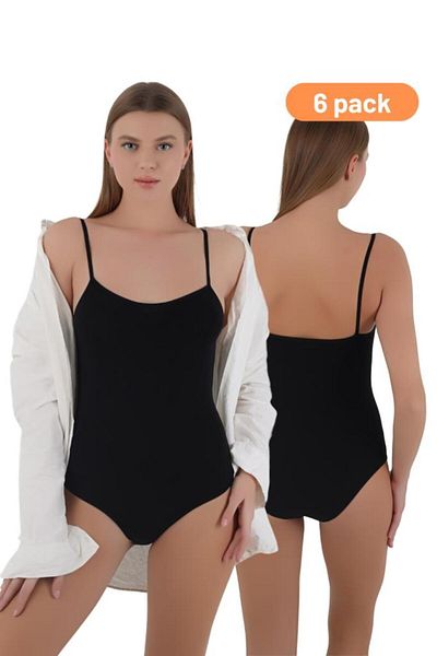 CNT Women's Rope Strap Snap Hooked Body 6 Pack