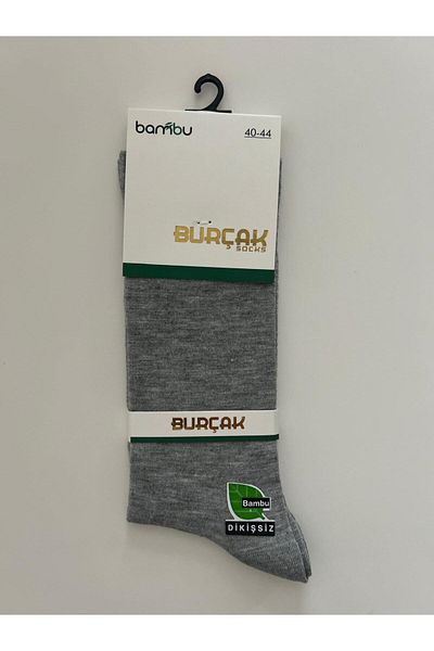 BURÇAK Men's Bamboo Seamless Socks 3-Pack