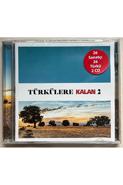 Türkülere Kalan 2 Cd 26 Sanatçı 26 Türkü (Jelatininde Sıfır Orjnal Dönem Baskı Cd)