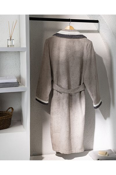 Madame Coco Halat de baie de damă Raina Cotton - Bej - Colecție de lux