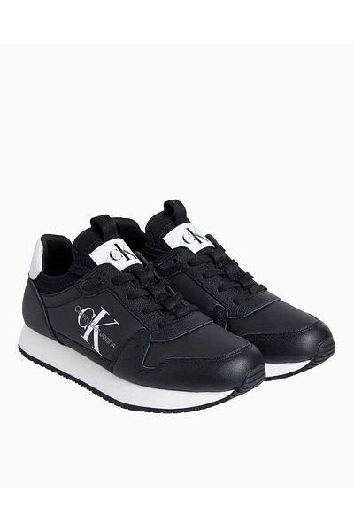 Calvin Klein Jeans Runner Ponožka Šněrovací tenisky