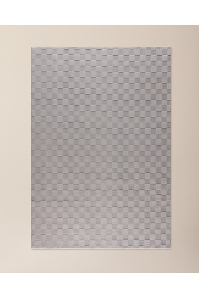 Madame Coco Soie Rölyef Halı - Gri - 200x290 cm