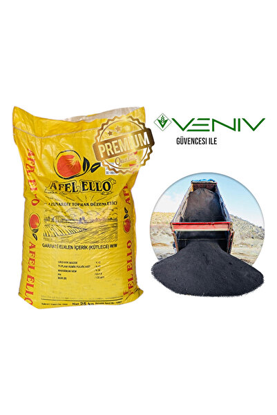 Veniv 3V Afel Ello İnce Öğütülmüş Leonardit %40 Hümik Fulvik Asit %45 Organik Madde 25 kg