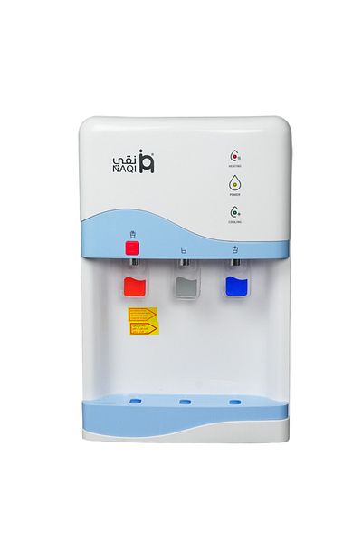 naqi Filtered Water Cooler With Safety Key - White