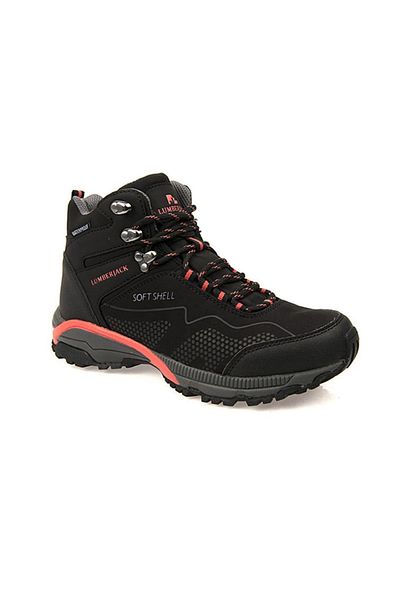lumberjack Fest Hi 3pr Waterproof Unisex Boots Black Fuchsia