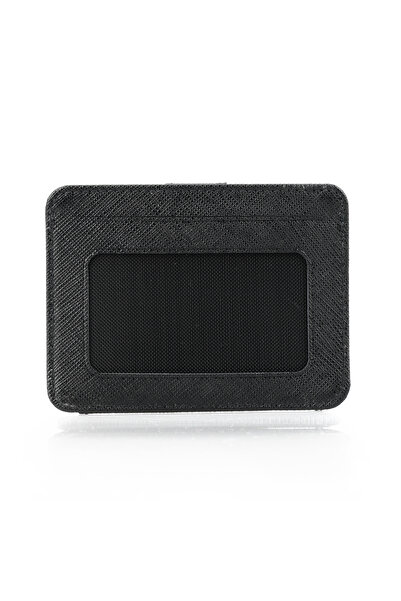 Desa Μαύρο δερμάτινο πορτοφόλι Lerona