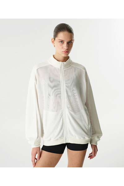 Twist KONTRAST DOKULU SWEATSHIRT