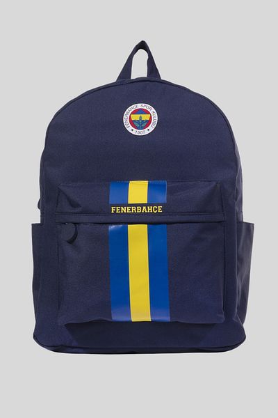 Fenerbahçe Children's Printed Licensed Multi-Compartment Zippered School Backpack