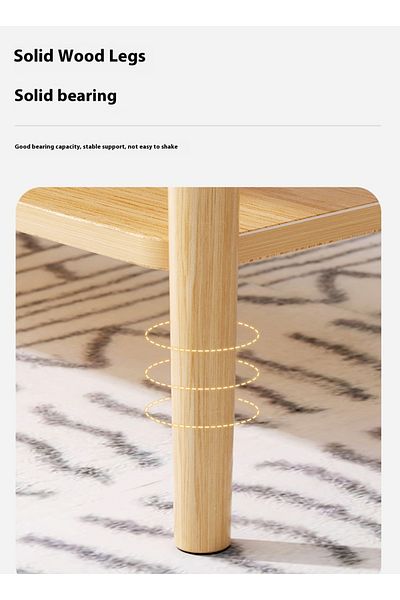 sharpdo Small Household Coffee Table, Living Room Sofa Side Table 120*60*41.5CM