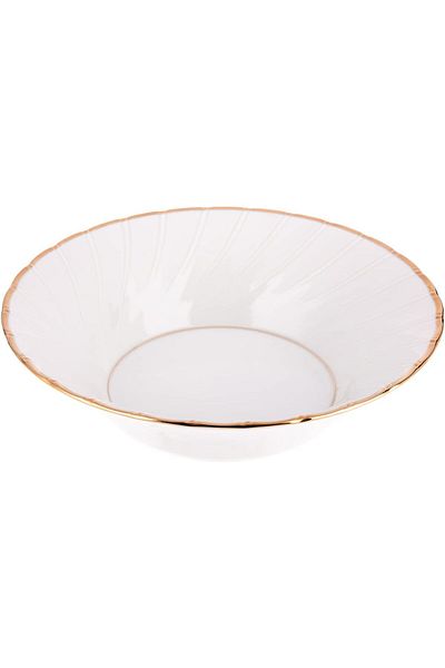 AKDC PORCELAIN SHELL BOWL 23CMX23CMX6CM White