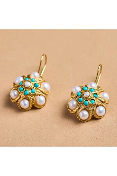 Choice أقراط لؤلؤية تقليدية على الطراز العرقي الإبداعي E1737-2 هدية حفلات مصن...