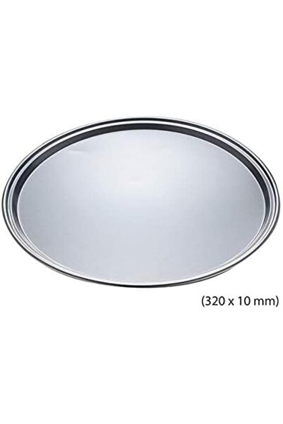 Blackstone Round Carbon Steel Non-Stick Baking Pan Cookies Plate Pizza Tray Bakeware 32CM X 2CM