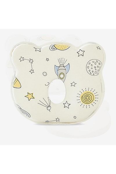 COOYA Memory Foam Pillow for Sleeping, Cloud-Shaped Bassinet & Stroller Headrest Insert, Comfort & Support