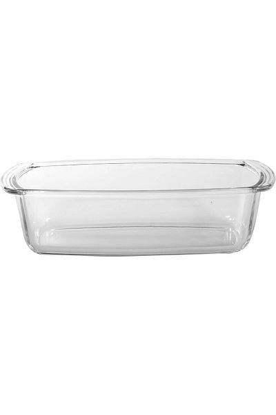 ROYALFORD Glass Loaf Dish 1.8L, Rectangular Oven Safe Baking Tray,Fridge & Freezer Safe, Easy Clean