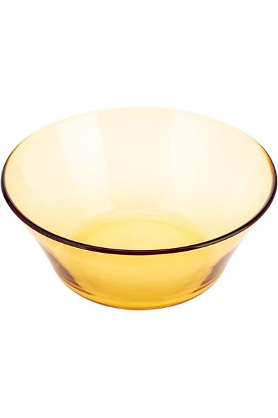AKDC Glass Salad Bowl L(23CM) XW(23CM) XH(10CM) Transparent