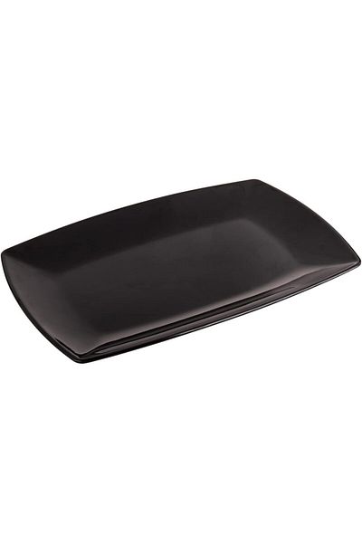 AKDC M/Mine Black Tray Med 25Cm X 36Cm X 3Cm Black
