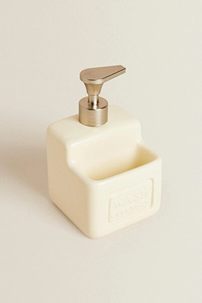 B.A.Y.NUVOLA Ashton Beige Porselen Sıvı Sabunluk 500 ml