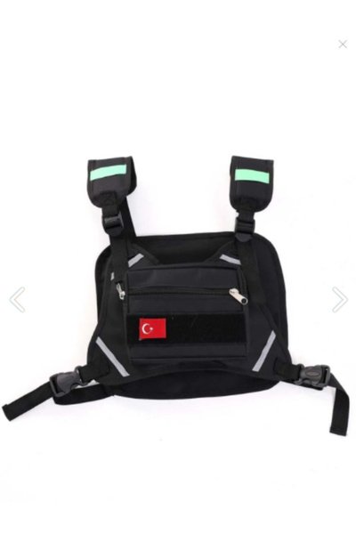 BİKE SKY Motorcu Göğüs Çantası Reflektörlü Su Geçirmez