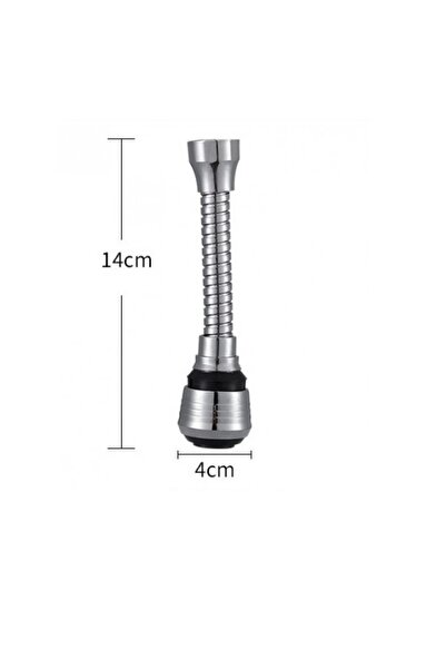 Temiz Pazar Flexible Water Saving 2 Mode Faucet Head with Hose