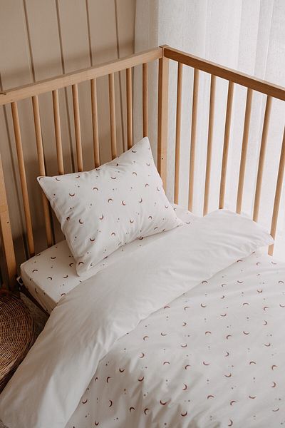 TBA COLLECTION Baby Size Duvet Cover Set (100X150)| Boho Moons