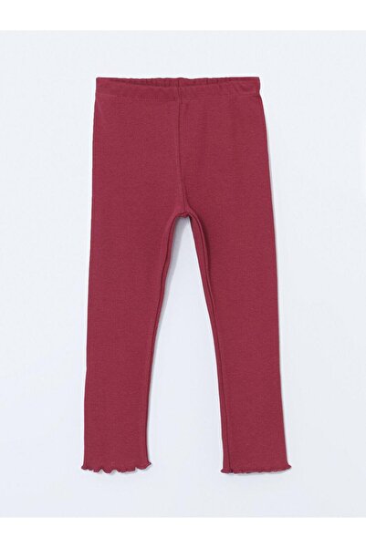 LC Waikiki LCW Kids Anthracite Basic κολάν για κορίτσια με ελαστική μέση