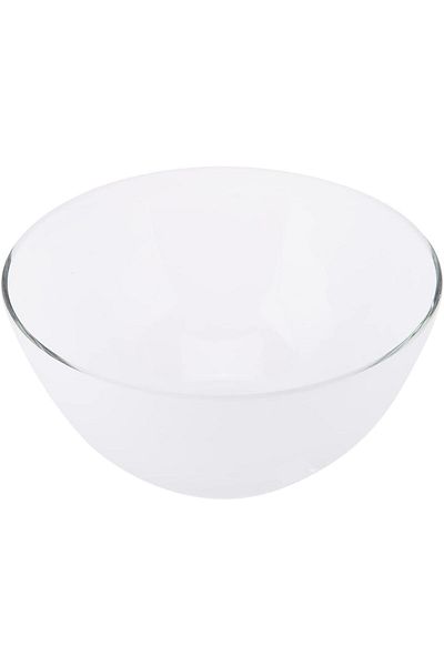 AKDC Glass Bowl 16Cm X 16Cm X 8Cm White