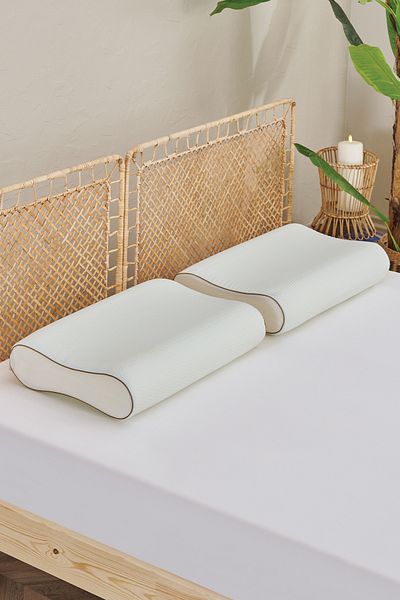 Puffy Massage Pro، وسادة الرقبة المدعومة بالتدليك