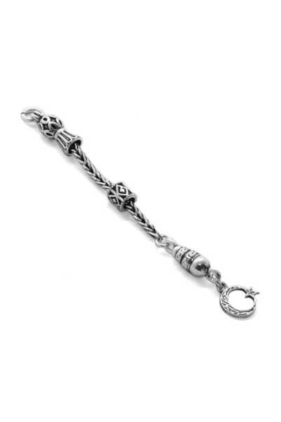 Tesbihane Ayyıldız Дизайн Товстий ланцюжок 925 проба срібла Плющ