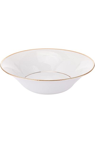 AKDC SALAD BOWL 23CMX23CMX6CM White