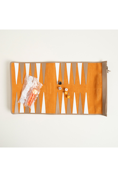 Zsa Zsa Zsu Hector Saxe Cognac Leather Tavla Hediyelik Eşya 44x30 Cm Turuncu