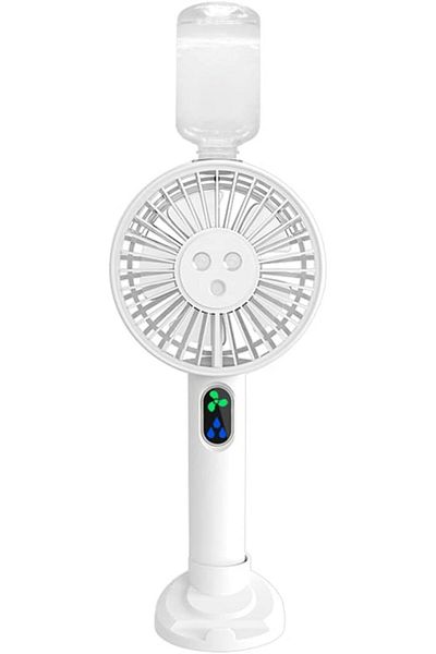 COOYA Misting Fan Portable,  3 Speeds Fan with 5000mAh Batteryfor Home Office Outdoor(With spray)