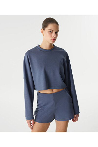 Twist PATCH'Lİ CROP SWEATSHIRT