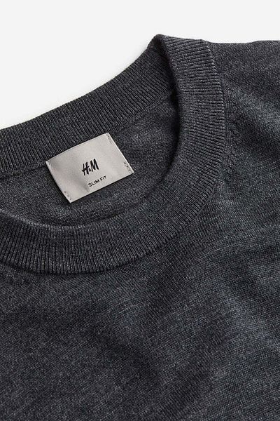 H&M Slim Fit Merino wool jumper