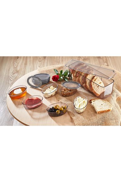 VİP AHMET 6-Piece Breakfast Set with Bread and 6 Breakfast Set for Ramazanda Sahur Table