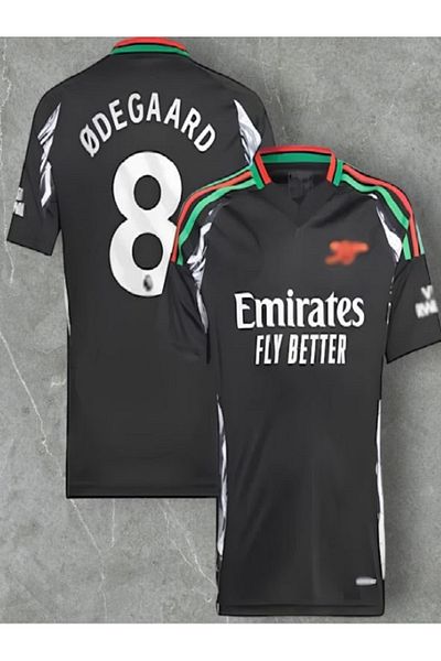 Lion Spor Bukayo Ødegaard Arsenal 2024/25 Away Jersey