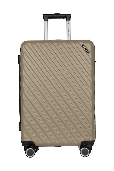 PARAJOHN Strato Lightweight Abs Hard Side 8 Spinner Wheels Luggage Checked-in Trolley Bag With Lock - 24 Inch