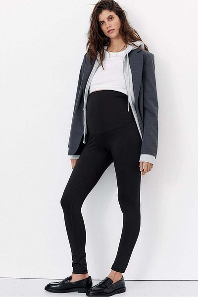 H&M MAMA Before & After sports tights