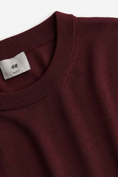 H&M Slim Fit Merino wool jumper